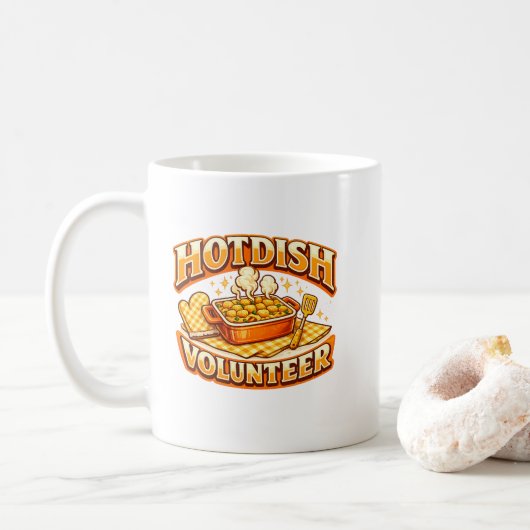 HOTDISH ボランティア コーヒーマグカップ (ドーナツ)