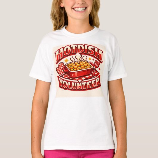 HOTDISH ボランティア Tシャツ (正面)