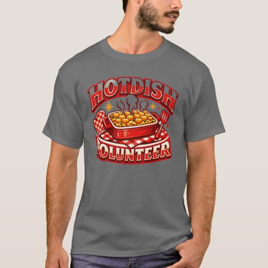 HOTDISH ボランティア Tシャツ (正面)