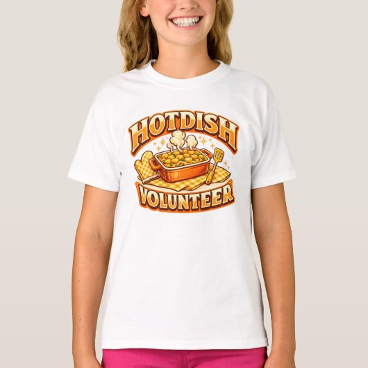 HOTDISH ボランティア Tシャツ (正面)