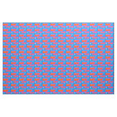Hotdog blue,Pink,orange ファブリック (ヤード)