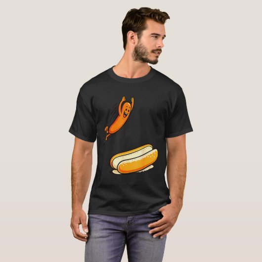 Hotdog high dive  tシャツ (正面フル)