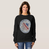 Hotdog It s Not 4th of July Until My Wiener Comes  スウェットシャツ (正面フル)