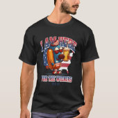 Hotdog Wiener 4Th Of July Patriotic Tシャツ (正面)
