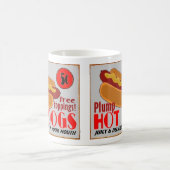 HotDogSignのマグ コーヒーマグカップ (中央)