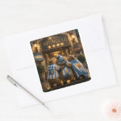  Hotel 4 estrellas Capibarras スクエアシール (封筒)