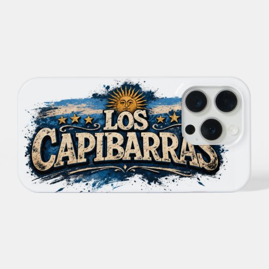  Hotel 4 estrellas Capibarras iPhoneケース (裏面横)