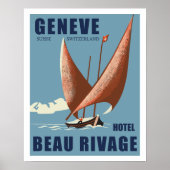 Hotel Beau Rivage (Geneva - Switzerland) ポスター (正面)