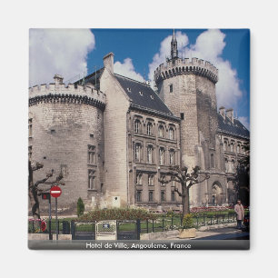 Hotel de Ville、アングレーム、フランス マグネット