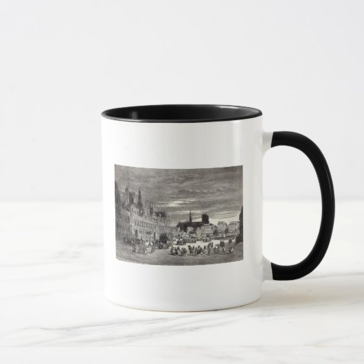Hotel de Ville、パリ1847年 マグカップ (右)