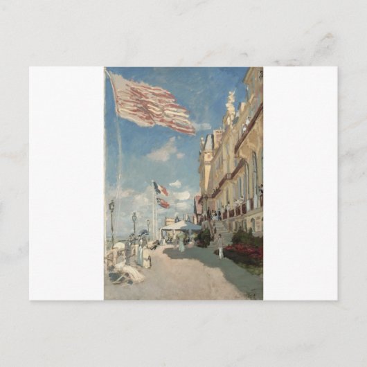 Hôtel des Roches Noires、Trouville (1870年) ポストカード (正面)