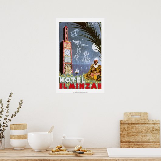 Hotel El Minzah Poster ポスター (キッチン)