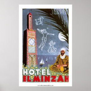 Hotel El Minzah Poster ポスター