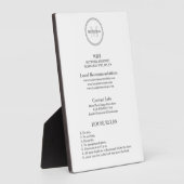  Hotel Guest Wifi and rules hospitality Business  フォトプラーク (側面)