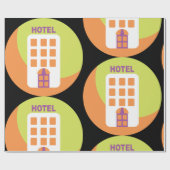 Hotel Icon Wrapping Paper ラッピングペーパー (フラット)