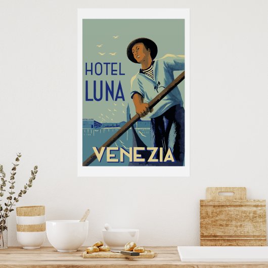 Hotel Luna (Venezia Italy) ポスター (キッチン)