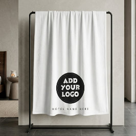 Hotel Name and Logo Guest House フリースブランケット