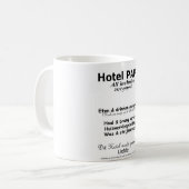 Hotel PAPA beker コーヒーマグカップ (正面左)