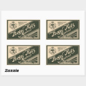 Hotel Ritz (Madrid - Spain) 長方形シール (シート)