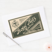 Hotel Ritz (Madrid - Spain) 長方形シール (封筒)