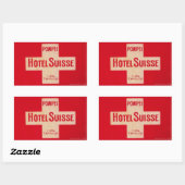 Hôtel Suisse (Pompeï) 長方形シール (シート)