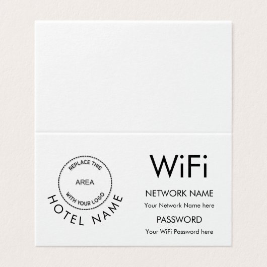 Hotel Wifi詳細for Guests Logo Any Color (外部フラット)