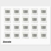 Hotels Prives, 10 & 12 Rue Balzac，パリ スクエアシール (シート)