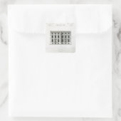 Hotels Prives, 10 & 12 Rue Balzac，パリ スクエアシール (バッグ)