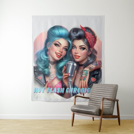 HotFlashクロニクルタペストリー タペストリー (インサイチュ)