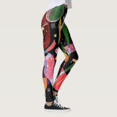 HotLeggings -抽象デザイン- Kandinsky レギンス (右)