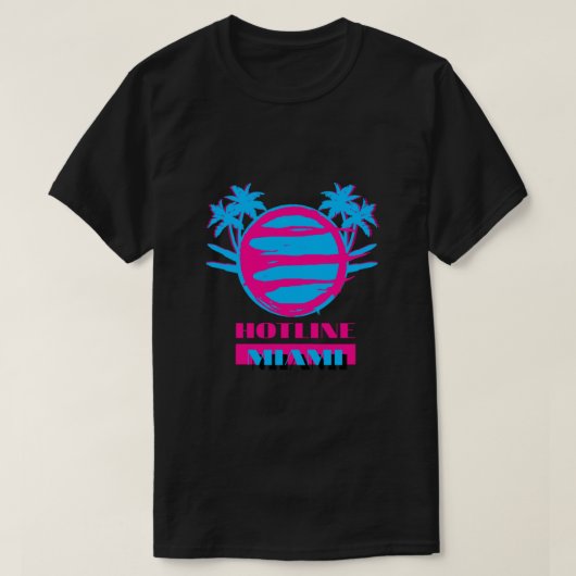 Hotline Miami Vice Essential Tシャツ (デザイン正面)