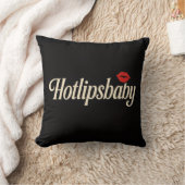 Hotlipsbaby Rock ’n’ Roll Pillow – クッション (ブランケット)