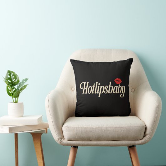 Hotlipsbaby Rock ’n’ Roll Pillow – クッション (椅子)