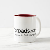 hotPadsCoffeeMug ツートーンマグカップ (正面右)