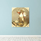 Hotspurの体とファルスタッフ, c.1786 (油オン) キャンバスプリント (インサイチュ (ウッドフロア))