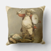 Hotspur、c.1786 (油の体とのFalstaff クッション (裏面)