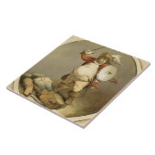 Hotspur、c.1786 (油の体とのFalstaff タイル (側面)