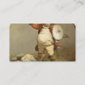 Hotspur、c.1786 (油の体とのFalstaff 名刺 (裏面)