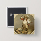 Hotspur、c.1786 (油の体とのFalstaff 缶バッジ (正面&裏面)