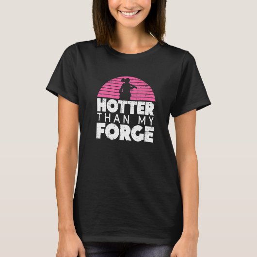 Hotter Than My Forge  Blacksmith Women Forge Metal Tシャツ (正面)