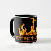 HotterThanHellのコーヒーおよび茶マグ マグカップ (正面左)