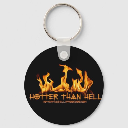 HotterThanHellキーチェーン キーホルダー (正面)