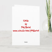 hottieです カード (裏面)