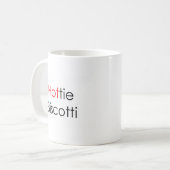 Hottie Biscottiのマグ コーヒーマグカップ (正面左)
