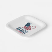 Hotties For Harris 2024キャットレディースカマラハリス ペーパープレート (傾斜あり)