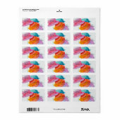 HOTTY HATSアドレス ラベル (フルシート)