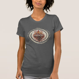 Hotwife Tシャツレトロ調色コズミックの火の渦 Tシャツ