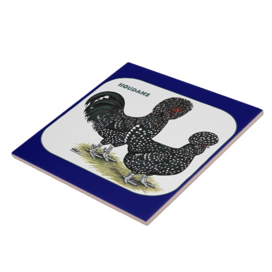 Houdanの鶏 タイル (側面)