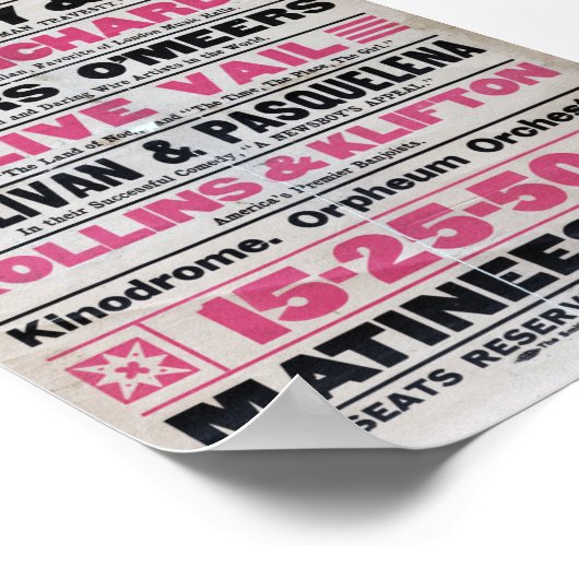 Houdiniのヴィンテージを保持できる地球の何も ポスター (角)