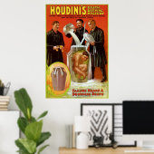 Houdiniの死の神秘 ポスター (ホームオフィス)